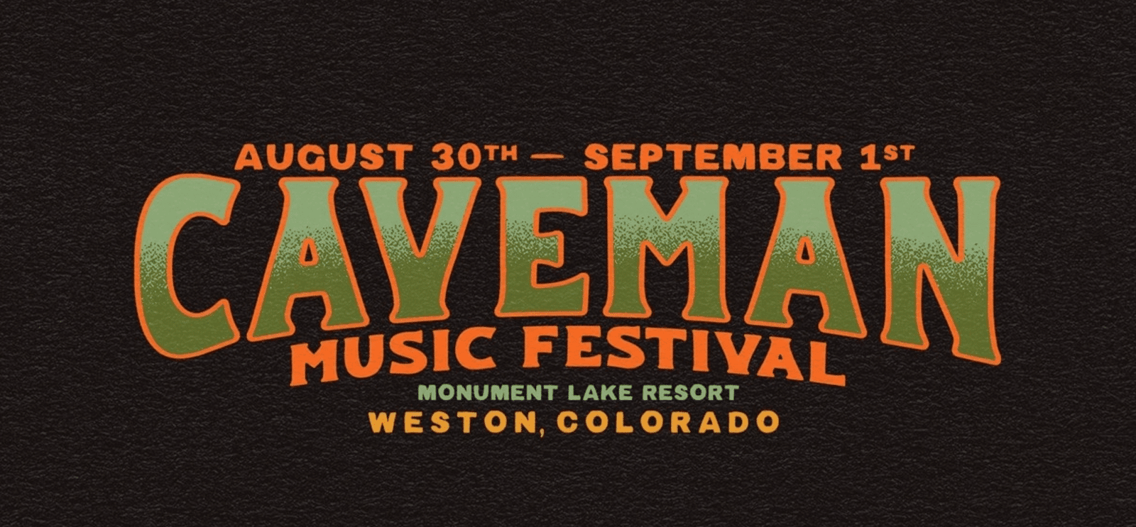 Caveman Music Festival Poster