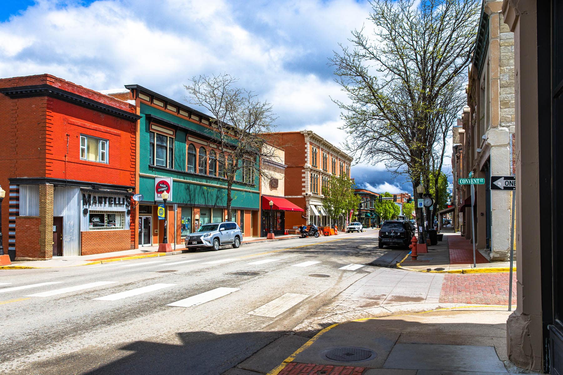 Shops in downtown Trinidad, CO