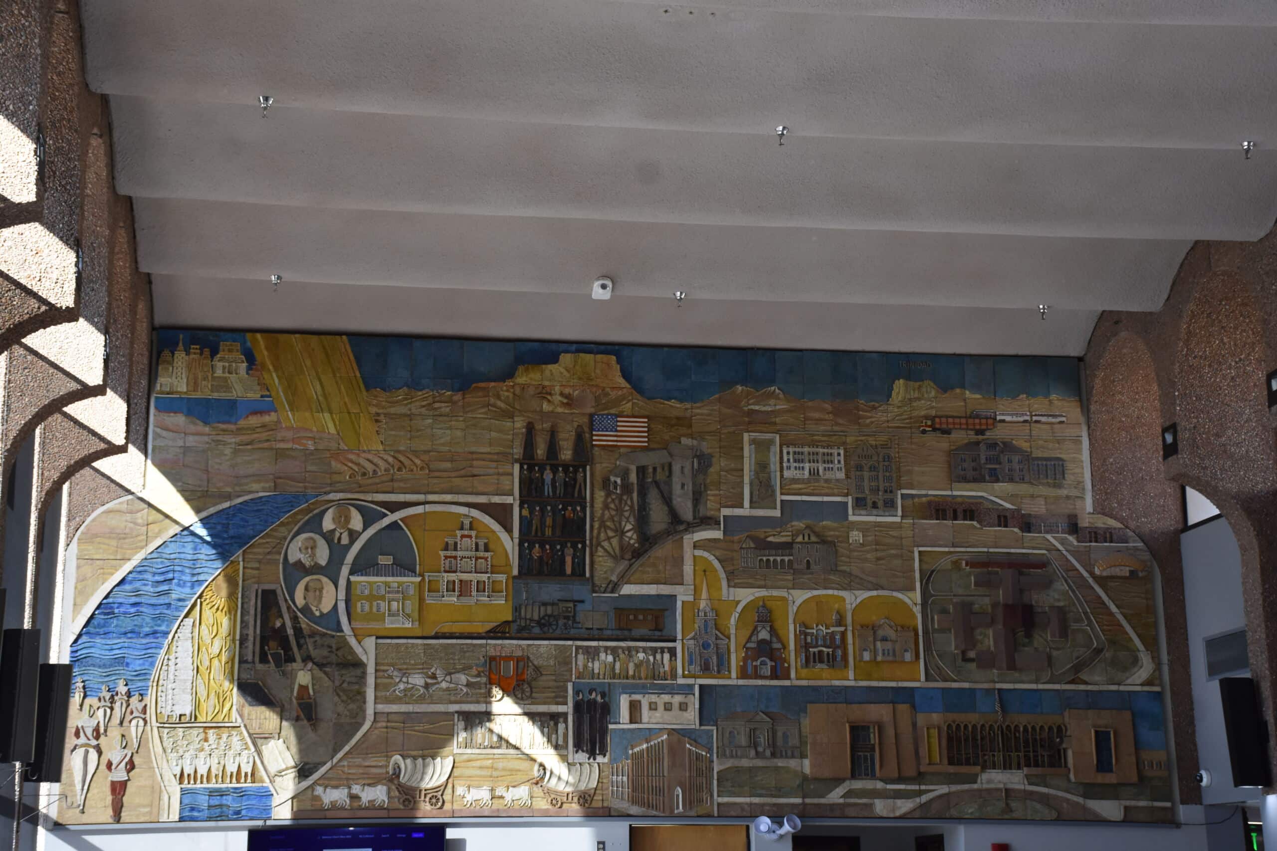 Mt. San Rafael Hospital Mural, Trinidad, Colorado