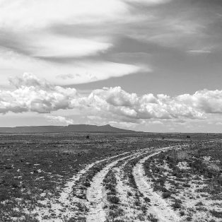 Deep wagon tracks from the Santa Fe Trail leave a permanent mark from the 1820’s when thousands of pioneers moved west.