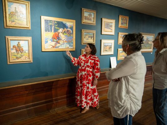 Tour director at the A.R. Mitchell Museum of Western Art