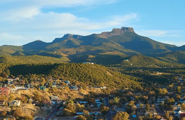 View of Fisher's Peak